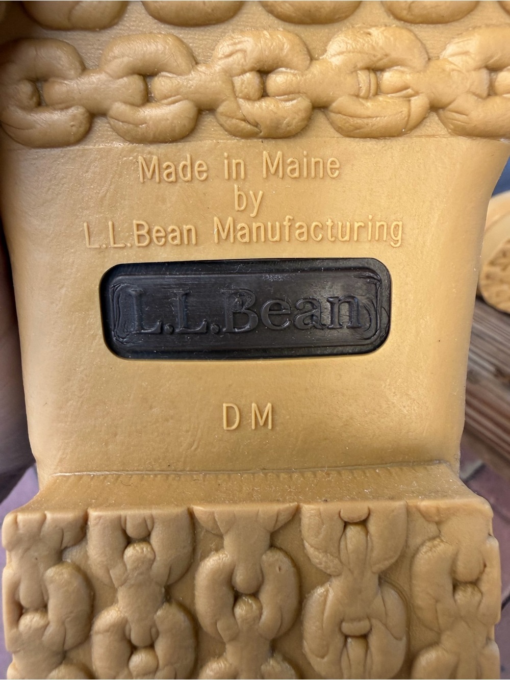 L.L.Bean Bean Boots Women’s 7 M 8” Maine Hunting Duck Boots Tan Brown Leather - Picture 6 of 7